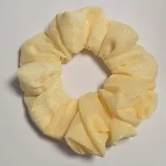 ハンドメイドスパンコール重ねシュシュ