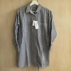 新品　定価8910円　ストライプシャツ