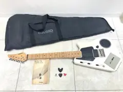 ○CASIO EG-5 エレキング アンプ内蔵 カセット再生機能 専用ケース○