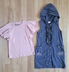 オシュコシュ Oshkosh ワンピ・GLOBAL WORK Tシャツ130
