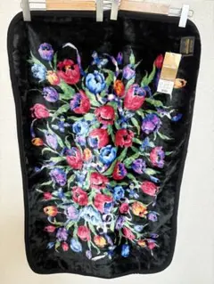 Lake Alster 花柄ブランケット 70×100cm