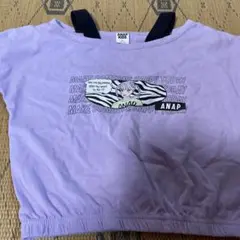 ANAP KIDS ラベンダー色 Tシャツ L