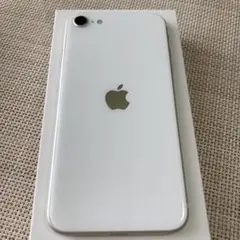 【美品】iPhoneSE 第2世代 ホワイト 64GB SIMフリー 第二世代