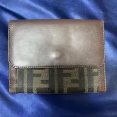FENDI フェンディ 折り財布 ズッカ