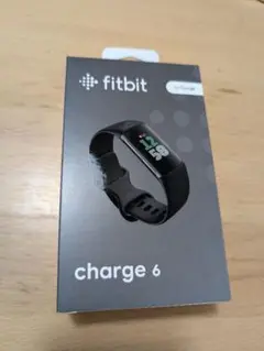 【新品未開封】Fitbit Charge 6 本体　ブラック