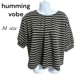 humming vobe ストライプ 五分袖 Mサイズ