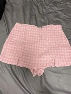 ZARA チェックスキュロット
