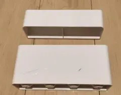 山崎実業(Yamazaki) tower マグネット 傘立て　ホワイト 白