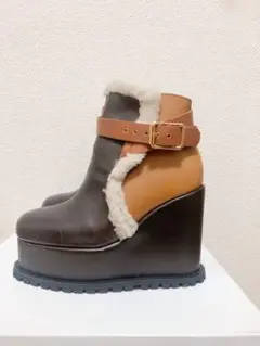 sacai ウェッジソールブーツ