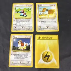 ポケモンカード 英語版　シャドウレス　拡張パック　ポリゴン+オマケ　4枚セット