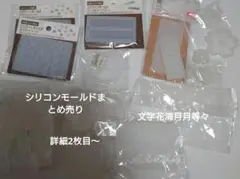シリコンモールドレジンまとめ売り