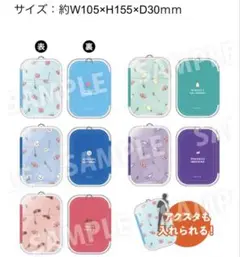 5点　銀魂　3年Z組 銀八先生　プール掃除ver.　マルチポーチ　バラ売りok
