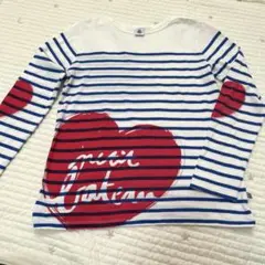 【美品】プチバトー カットソー　Tシャツ12ans 140 150 15
