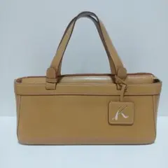 キタムラ　トートバッグ　ハンドバッグ　キャメル