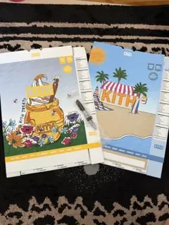 《KITH treats》 ラッピングBOX 2個セット &ペン