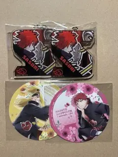 NARUTO アクキー＆コースターセット(サソリ、デイダラ)