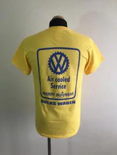 VOLKS WAGEN Tシャツ S パステルイエロー 空冷 VW ご当地