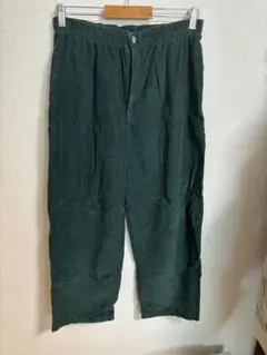 L.L.Bean ダークグリーン ワイドパンツ イージーパンツ　80'sくらい？