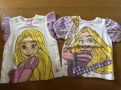 ベビードール　ラプンツェル Tシャツ 2枚セット 100cm