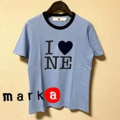 【美品】marka I ❤︎ NEW ENGLAND プリントTee