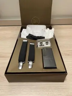 Lサイズ_小物セット 結婚式　新郎小物セット（タイ付）アクアグラツィエ