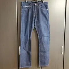 アデイインザライフ デニム パンツ ジーンズ ストレート 濃紺 XL