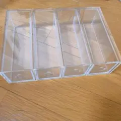 無印良品　アクリルケース