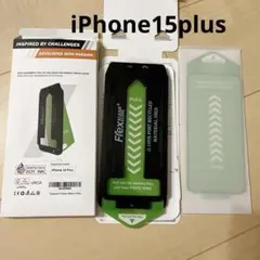 iPhone15 plus全面保護 保護フィルム 2枚入