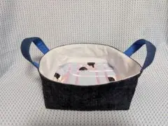 デニムバスケット(リメイク品)