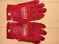 Franklin バッティング用手袋 赤　Mサイズ
