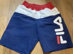 FILA 水着 130ネイビー/レッド