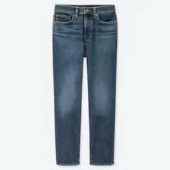 UNIQLO ユニクロ ハイライズストレートジーンズ 25インチ ブルー