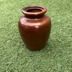 木製ブラウン花瓶
