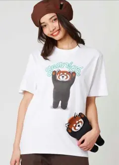 グラニフ　IKAKU イカクぬいぐるみ　半袖シャツ　メンズ　ウィメンズ　新品