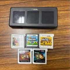 【早い者勝ち】Nintendo 3DS ゲームソフト 5本セット +ソフトケース