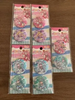 わんだふるぷりきゅあ　缶バッジ　5点セット