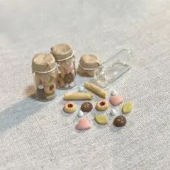 ミニチュア 瓶詰めクッキー 1瓶