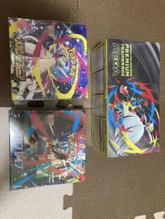 【シュリ付き】ポケモンカードゲーム メガブレイブ、メガシンフォニアBOXセット