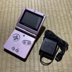 GB ゲームボーイアドバンスSP パールピンク 充電器付き
