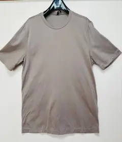 TRANSIT ベージュ クルーネック Tシャツ