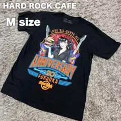 希少✨ハードロックカフェ FUKUOKA 福岡 半袖Tシャツ ブラック M