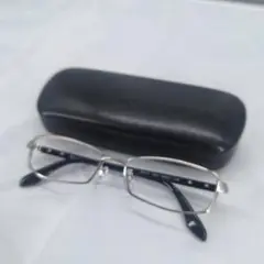 BVLGARI ブルガリ ブラック メガネ 度なし