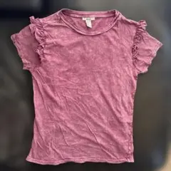 超美品　フォーエバー21/FOREVER21 ダメージ加工カットソー
