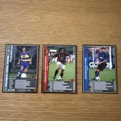 WCCF トレーディングカード　3枚セット