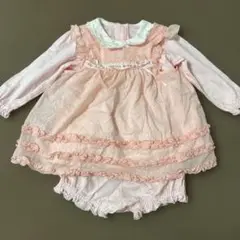 メゾピアノ★ベビーセットアップ80センチ