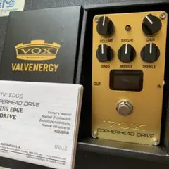 ◾️ほぼ新品 ◾️VOX COPPERHEAD DRIVE ◾️美品◾️Nutube nutube搭載歪みエフェクター】VOX VALVENERGY COPPEHEAD DRIVE