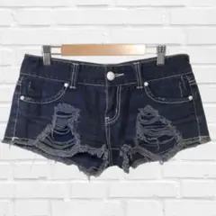 美品☆ L.A. エルエイトレーディング ショート パンツ Mサイズ　b723
