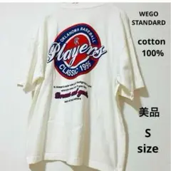 美品♡ WEGO ロゴTシャツ　綿 100% S ゆったり ビックサイズ