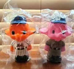 【非売品】未開封　ニューヨークメッツ サトちゃんサトコちゃん　貯金箱