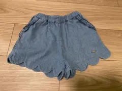 プティマイン スカラップショートパンツ　100㎝